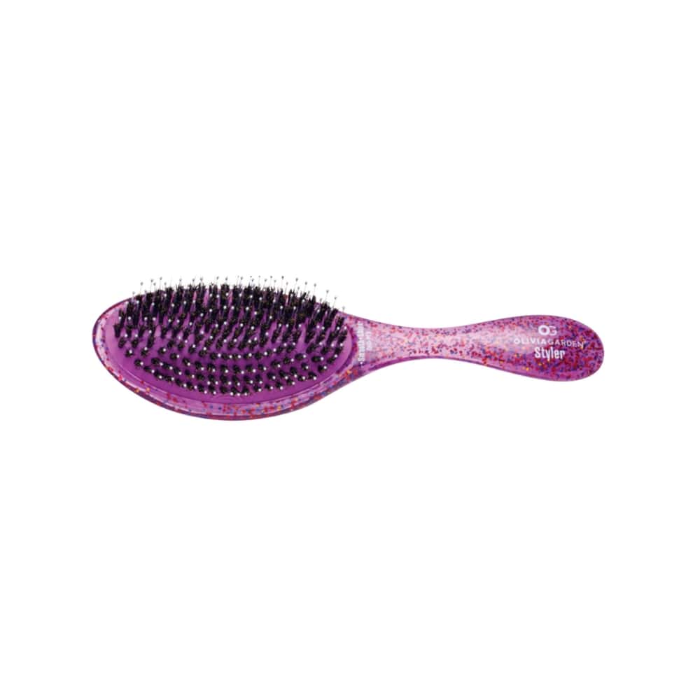 OLIVIA GARDEN SPARKLE STYLING BRUSH FOR SMOOTHING AND SHINING